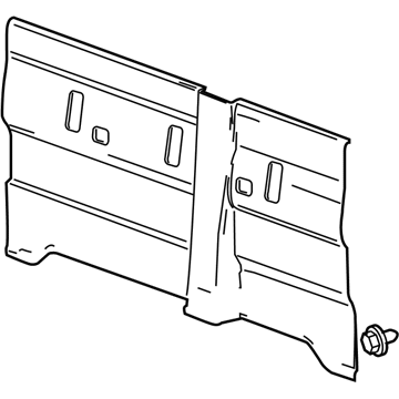 Chevy 25856722 Rear Trim Panel