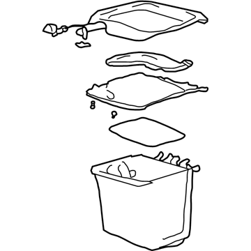 GMC 12476316 Lid Assembly