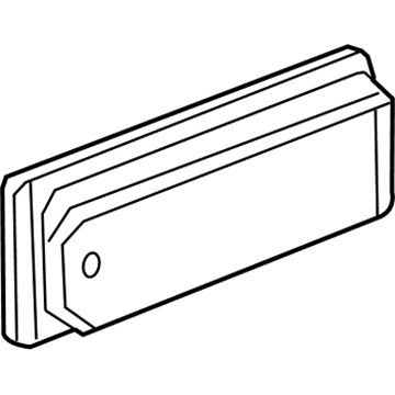 Saturn 15140318 Control Module Bracket