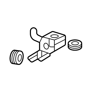 GM 84581783 Bracket, Trans Fluid Clr Pipe