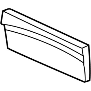 GM 22656858 Absorber, Front Side Door Inner Panel Upper Energy