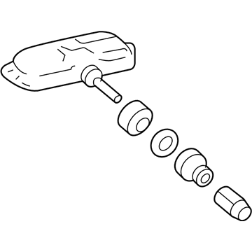 Pontiac 88974915 TPMS Sensor