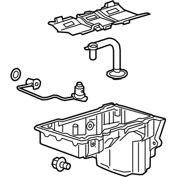 GM 12667040 Pan Assembly, Oil