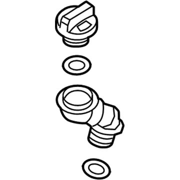 GMC 12650616 Filler Tube