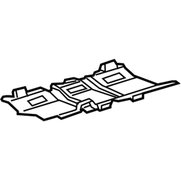 GM 12650977 Deflector, Crankshaft Oil