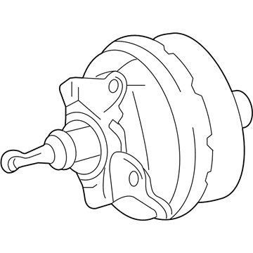 2008 Chevy Impala Brake Booster - 15870511