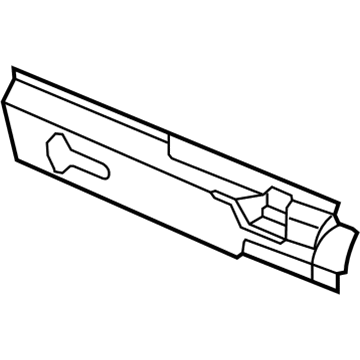 Cadillac 15039758 Inner Quarter Reinforcement