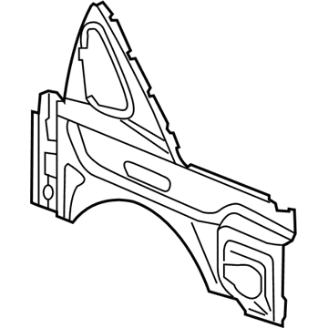 Cadillac 15921312 Inner Quarter Panel