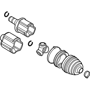 Cadillac 88957231 Inner Joint Assembly