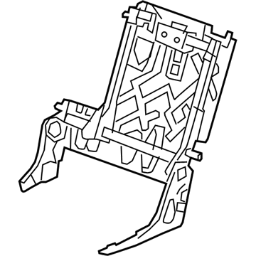 GM 84782327 FRAME ASM,R/SEAT BK