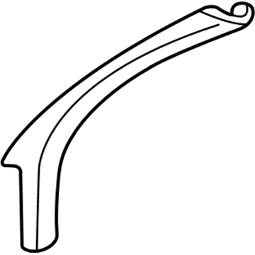 GM 10440957 Molding Assembly, Windshield Side Upper Garnish *Neutral