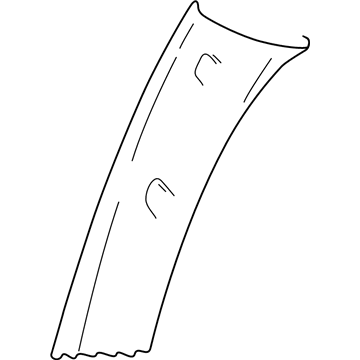 GM 12362993 Molding,Windshield Side Upper Garnish