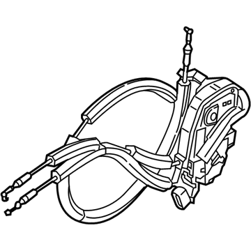 GM 19318173 LOCK ASM,FRT S/D