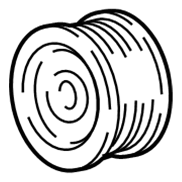 Chevy 12630933 Idler Pulley