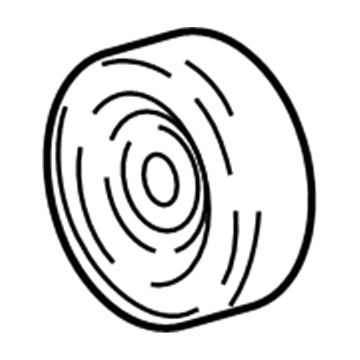 Chevy 12652329 Idler Pulley