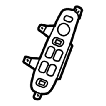 Pontiac 10340436 Switch Bezel