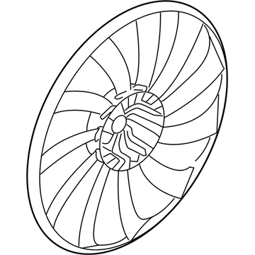 Cadillac 22800706 Fan Blade