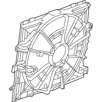 Cadillac 19333232 Fan Shroud