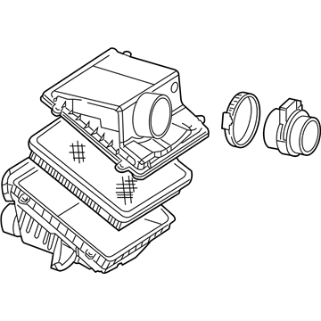 2012 Cadillac Escalade Air Filter - 25998076