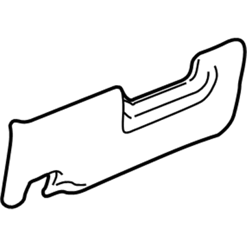 Oldsmobile 10408066 Knee Bolster