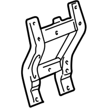 Oldsmobile 10431829 Instrument Panel Center Support