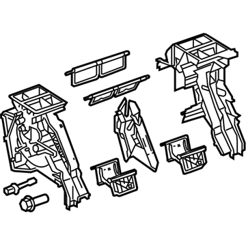 Buick 23388562 A/C & Heater Case