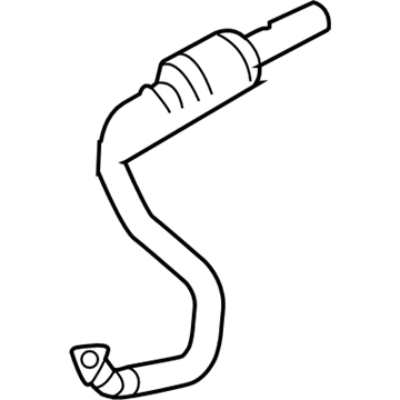 2004 Chevy Express 2500 Catalytic Converter - 19418963