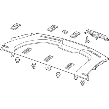 Chevy 42677814 Package Tray Trim