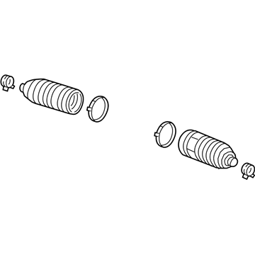 Chevy Malibu Rack and Pinion Boot - 23449527