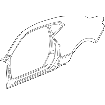 Chevy 84436224 Uniside Panel