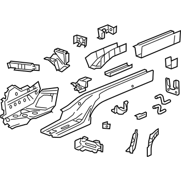 Chevy 42338371 Rail Assembly