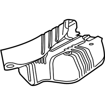 GM 84263431 Shield, Exhaust Muffler Heat