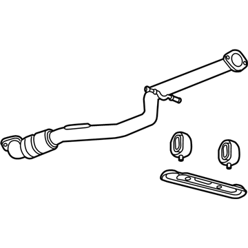 2016 Chevy Malibu Exhaust Pipe - 84413390