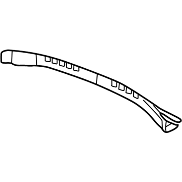 GM 25634545 Reinforcement, Rear Window Drain Panel