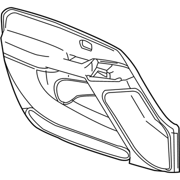 Chevy 88981542 Armrest