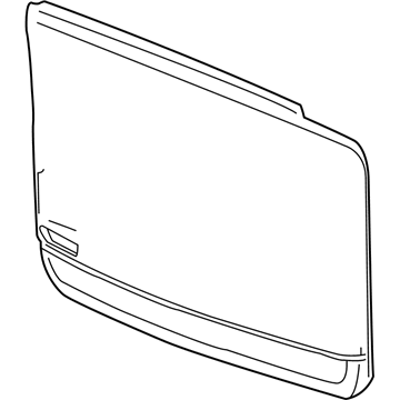 GMC 15045413 Door Trim Panel