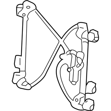 2003 Hummer H2 Window Regulator - 10390764