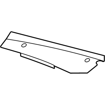 GM 84895456 SHIELD ASM-WSW SYS MDL