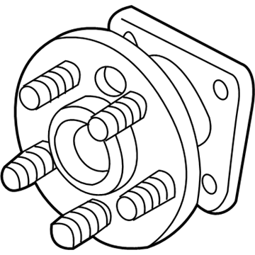 Buick 7470555 Hub & Bearing