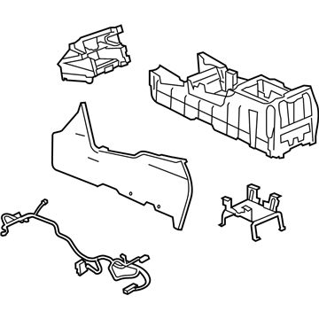 GMC 88986682 Console Assembly