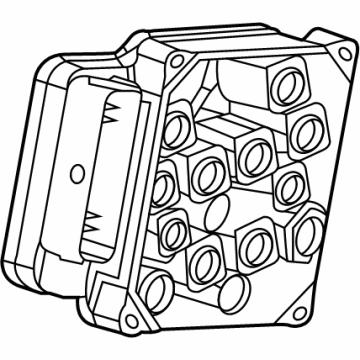 2021 Cadillac CT5 ABS Control Module - 86779255