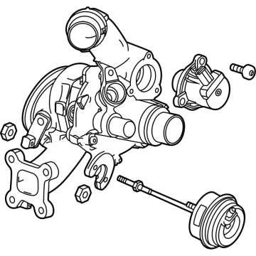 Chevy Trailblazer Turbocharger - 12704391