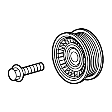 Cadillac 12720530 Idler Pulley