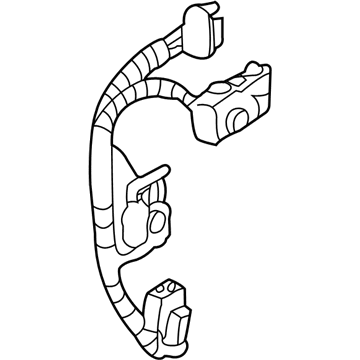 GM 10444444 Harness Assembly, Mobile Telephone Radio Mute Module Wr