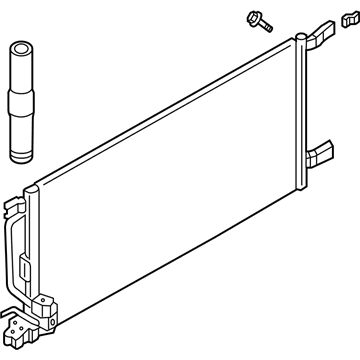 Saturn Relay A/C Condenser - 25813511