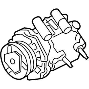 Oldsmobile 19258827 Compressor Assembly