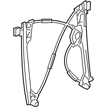 Cadillac 84621036 Window Regulator