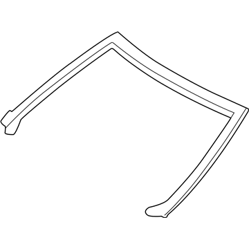 GM 10318304 Molding,Windshield Side Reveal