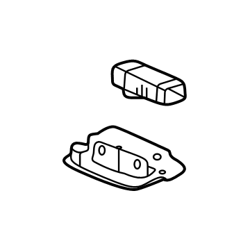 GM 84667062 Lamp Assembly, R/Cmpt Ctsy *Black