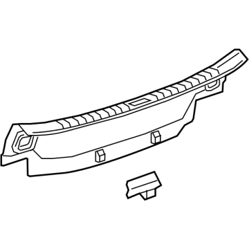 Cadillac 84678773 Rear Panel Trim